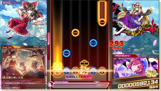 Touhou Danmaku Kagura Phantasia Lost A Rhythm Game With A Toby Fox Collab Announced For Switch 