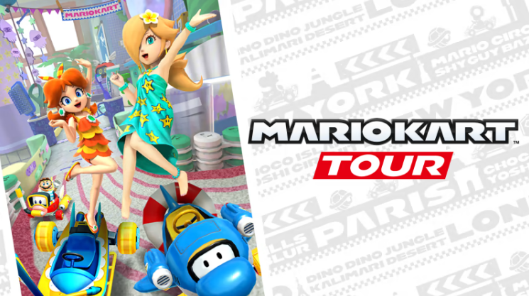 Reminder: Don't forget to check out Mario Kart Tour's Vacation Tour