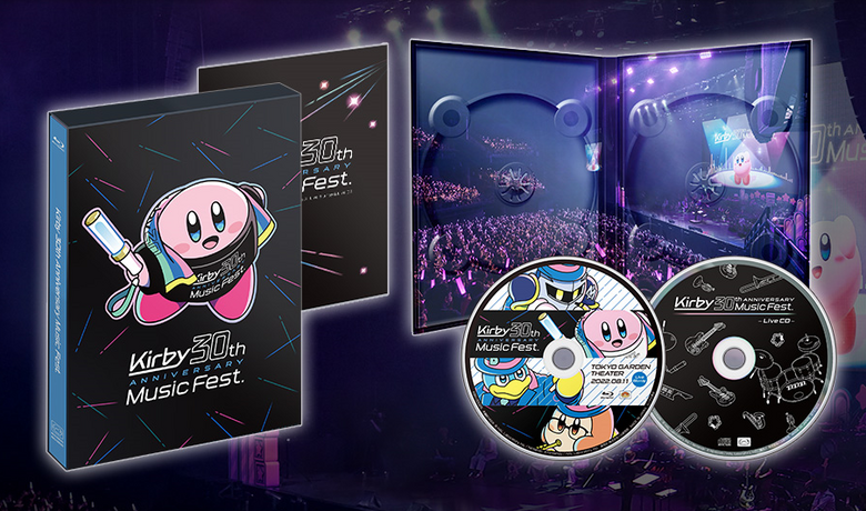Kirby 30th anniversary music festival getting Blu-ray/CD release