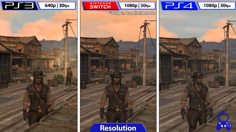 Red Dead Redemption Switch, PS4 & PS3 Comparison Shows an Impressive Switch  Version