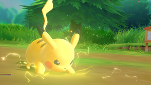 Speaking of minor changes, I mentioned earlier that the electrical effects in Smash Pikachu’s version of quick attack could be seen as a prelude to the move Zippy Zap introduced in Let’s Go Pikachu and Eevee. Why not just go the extra mile and change the name to that?