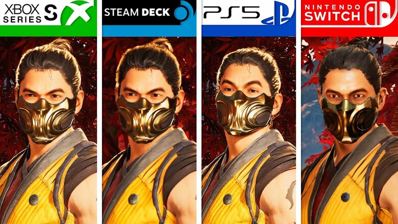 Comparan los gráficos de Mortal Kombat 1 en PS5, Xbox Series S