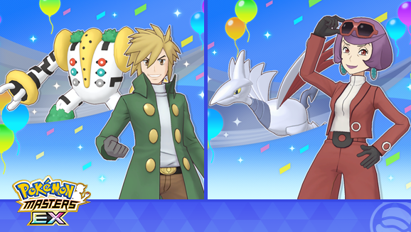 Palmer & Regigigas and Argenta & Skarmory arrive in Pokémon Masters EX