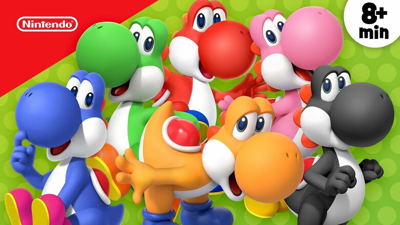 "Yoshi Activity: Let’s Have Fun with Colors!" promo shared by Nintendo