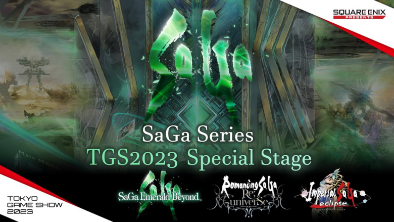 SaGa franchise event held at Tokyo Game Show 2023