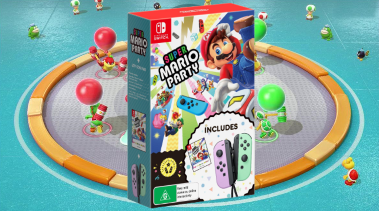 Pastel Joy-Con and Super Mario Party bundle heading to Australia - Vooks