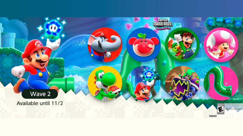 Second set of Super Mario Bros. Wonder icons available for