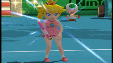 Compare these two abilities form Mario Power Tennis, for example: a lovely kiss versus a diving slide.