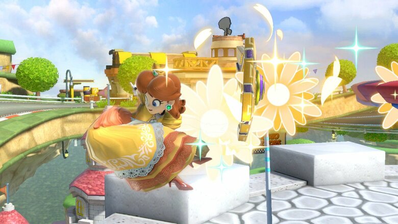 The side special also weirdly works for her in terms of personality, one could even argue it makes more sense on her than Peach.