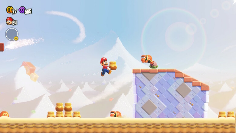To also give credit where it's due: this is the first time I've loved a desert-themed world in a 2D Mario game.
