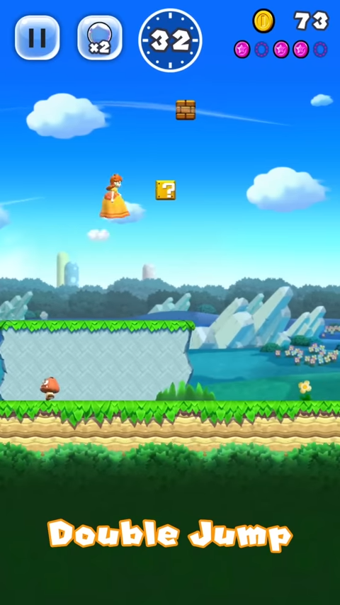 My next suggestion is to replace the parasol recovery with a combination of Daisy’s double jump ability from Super Mario Run...