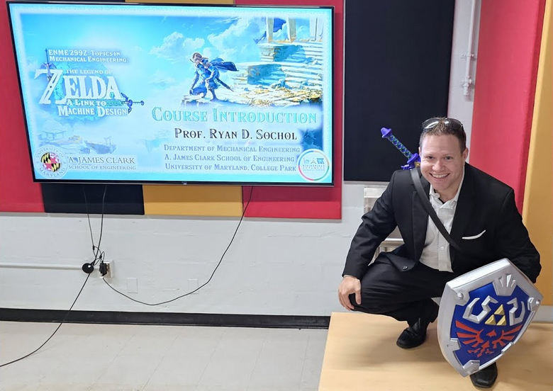 The teaching staff at the University of Maryland, College Park, has created a new Mechanical Engineering course that leverages The Legend of Zelda: Te