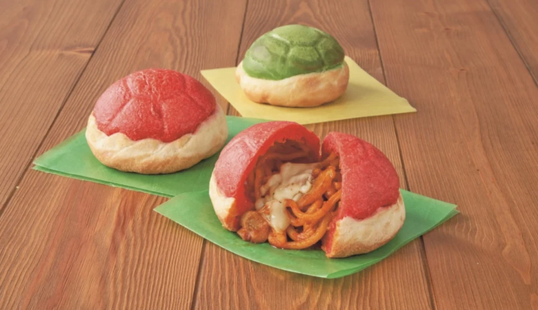 Yoshi's Snack Island will offer the Red Shell Calzone - Neapolitan & Cheese...