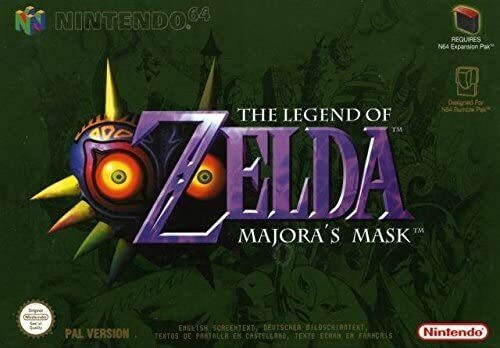 *The PAL box art for Majora's Mask was quite beautiful, and my favourite of the regional versions*