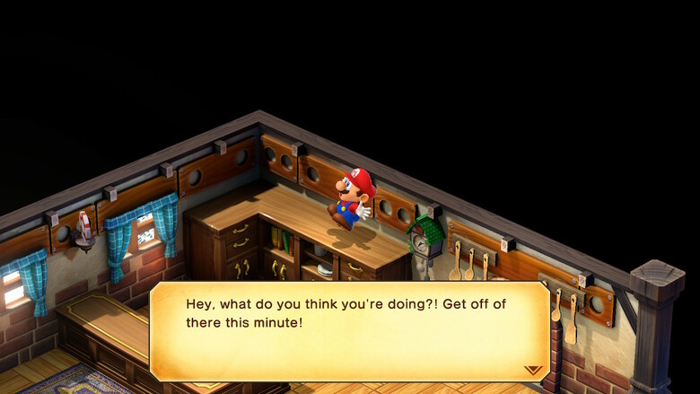 Seriously. It has EVERYTHING. Even the dialogue options that make Mario seem mean-spirited are here!