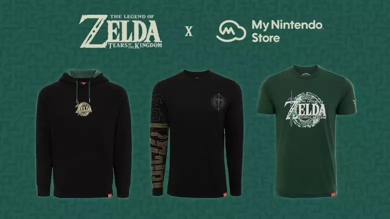 My Nintendo Store Australia adds new Zelda: Tears of the Kingdom apparel, plus a pin