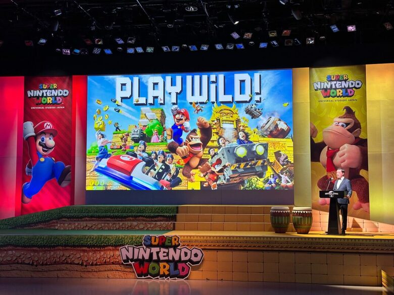 Super Nintendo World's Donkey Kong Area opens Spring 2024