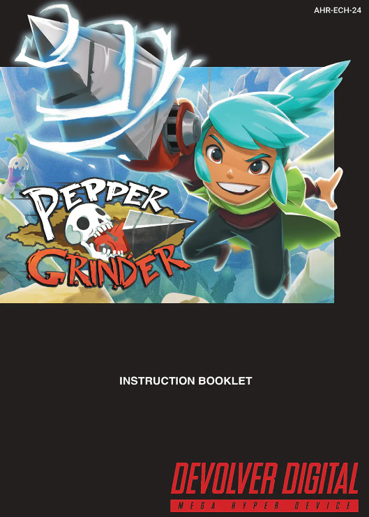 SNES-styled online manual for Pepper Grinder released