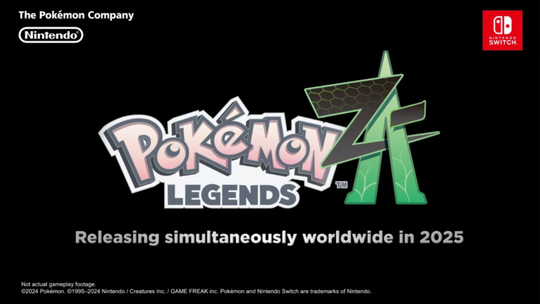 Pokemon Legends Z-A announced, releasing for Switch in 2025