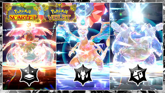 Challenge Venusaur, Charizard, and Blastoise in Pokémon Scarlet/Violet Tera Raid Battles Today