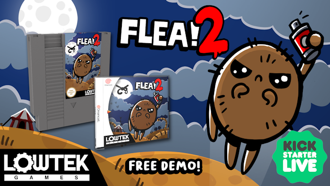 Flea! 2 coming to NES thanks to Kickstarter success