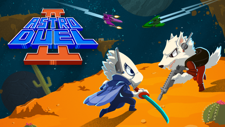 Make space for Astro Duel 2, arriving on Switch today