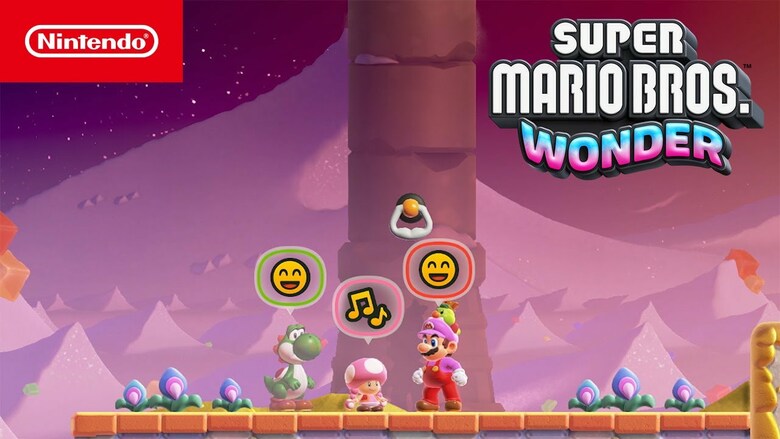 Super Mario Bros. Wonder "Share the Wonder" Promo Video