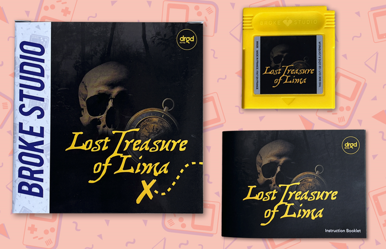 Lost Treasure of Lima now available physically for Game Boy