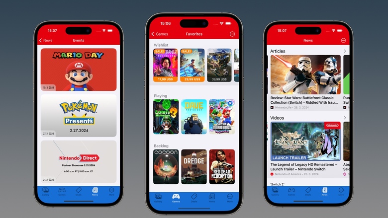 SwitchBuddy adds gaming library organization, Nintendo Direct archives and more