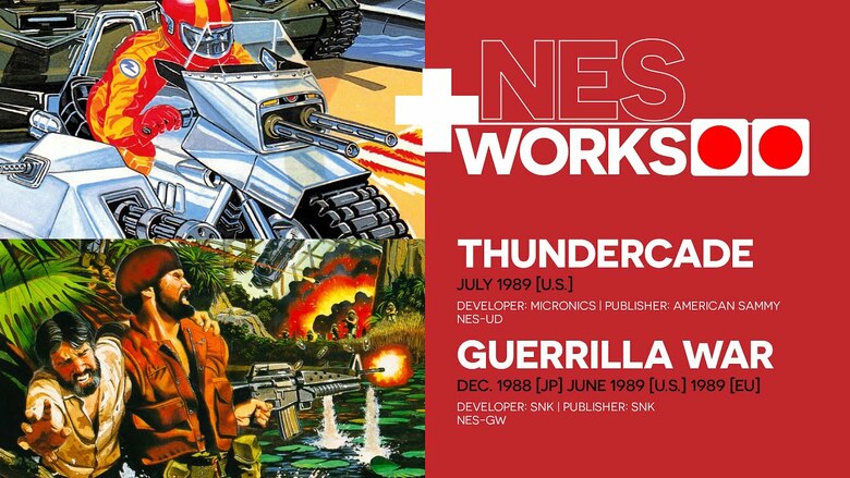 Jeremy Parish checks out Thundercade & Guerrilla War in NES Works 132
