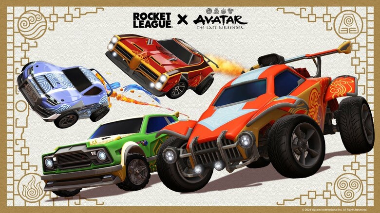 Avatar: The Last Airbender content boosts into Rocket League