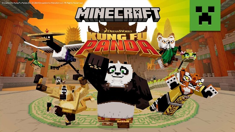 Kung Fu Panda DLC now available in Minecraft