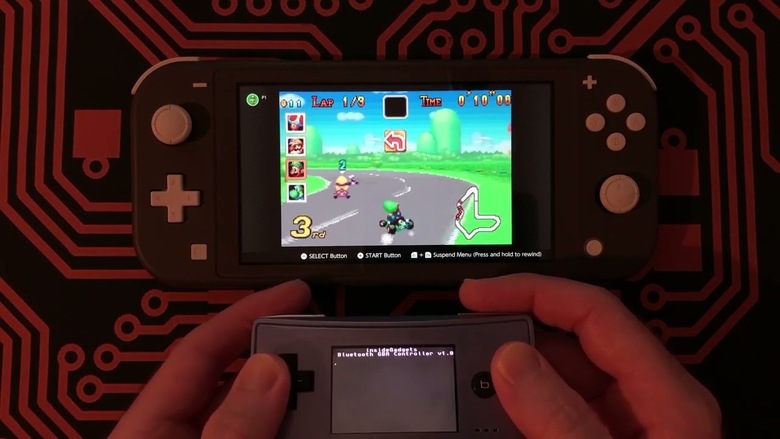 New cartridge lets you control your Switch with a GBA