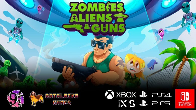Zombies, Aliens and Guns launches on Switch April 26th, 2024, demo out now