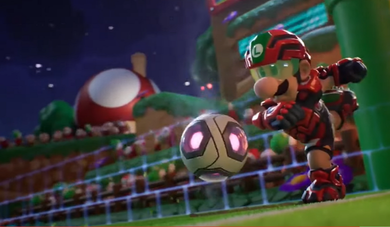 Check out Mario Strikers: Battle League's opening cut-scene