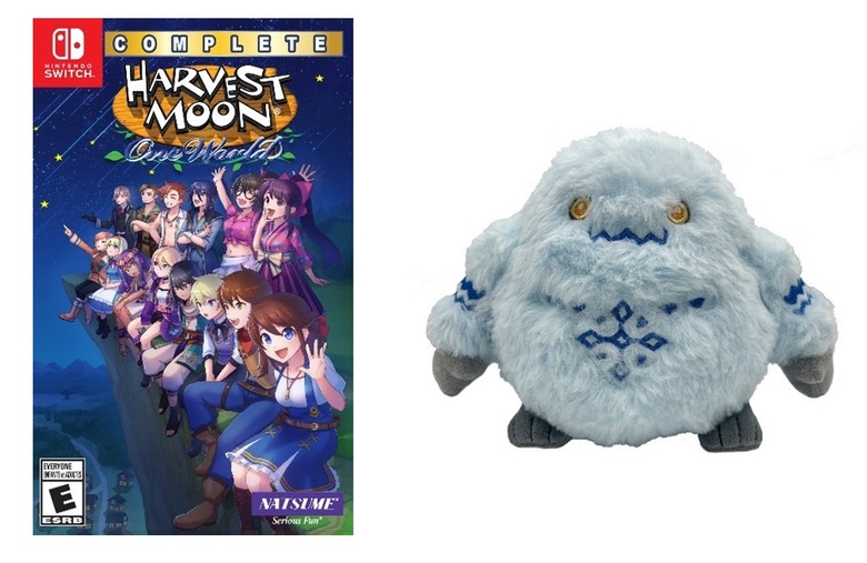 Harvest Moon: One World Complete due out Aug. 2024,  physical pre-orders include a sasquatch plush