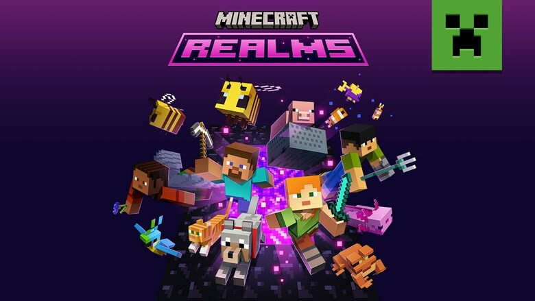 Minecraft "Realms Plus" promo video