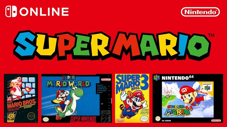 Switch Online "Classic Mario Games" Promo Video