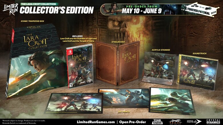 The Lara Croft Collection getting physical Switch release