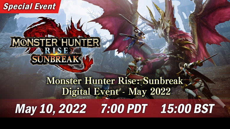 Monster Hunter Rise Sunbreak Digital Event 5.10.2022 - live-blog/stream