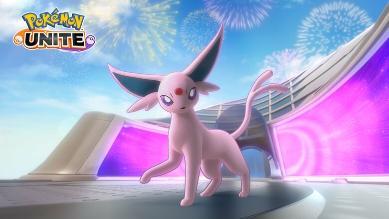 Espeon arriving in Pokémon UNITE on May 16th