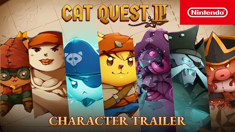 Cat Quest III "Characters" Trailer