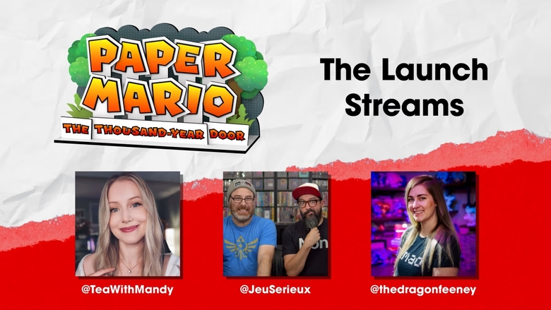 Nintendo announces Paper Mario: The Thousand-Year Door Twitch launch streams