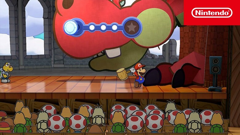 New commercial shared for Paper Mario: The Thousand-Year Door's Switch remake