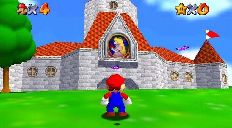 Super Mario 64 beaten without pressing the A button for the first time ever