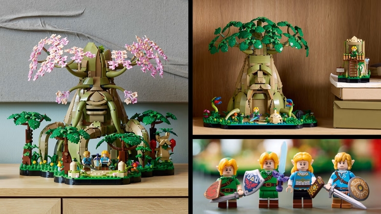 LEGO reveals Legend of Zelda Great Deku Tree 2-in-1 Set