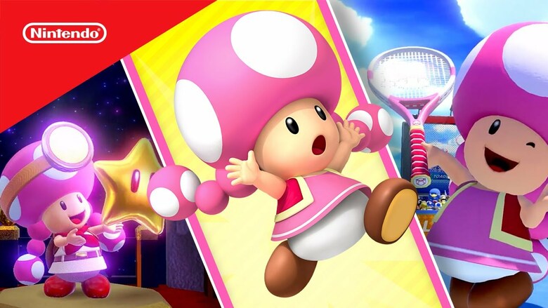 "Meet Toadette" promo shared by Nintendo