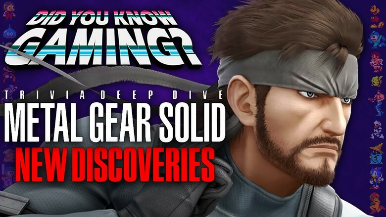 Did You Know Gaming reveals new Metal Gear Solid facts