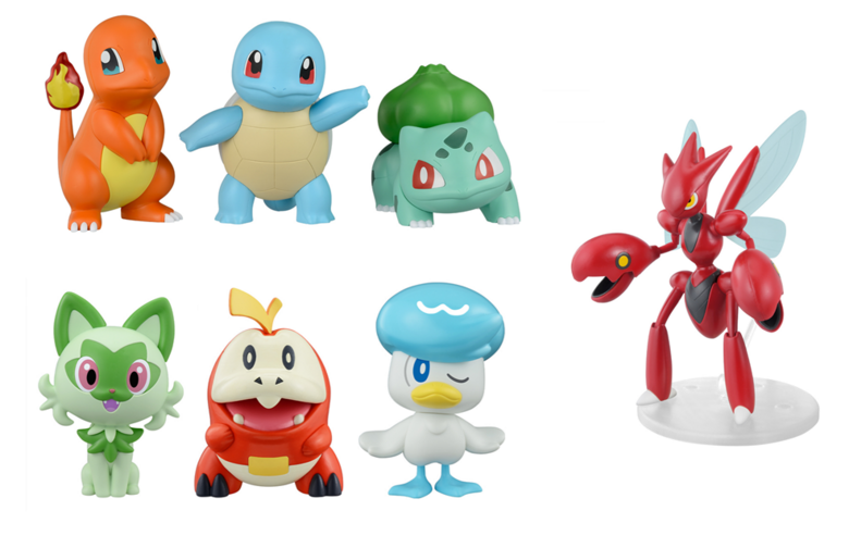 Bandai Spirits releasing new series of Pokémon model kits
