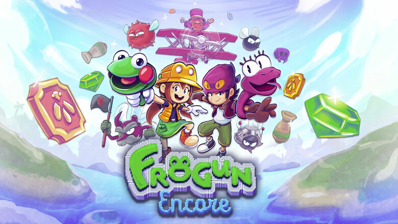 Frogun Encore leaps to Switch on June 25th, 2024